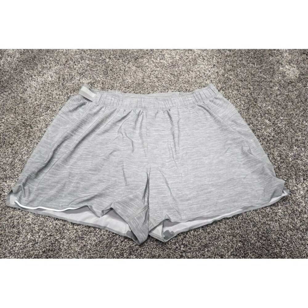 Lululemon Men’s Grey Surge Shorts Large EUC